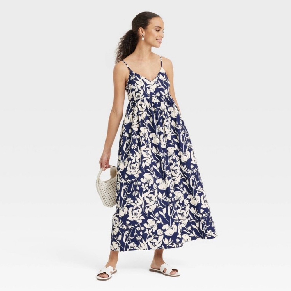 A new day Floral Maxi Dress NWT